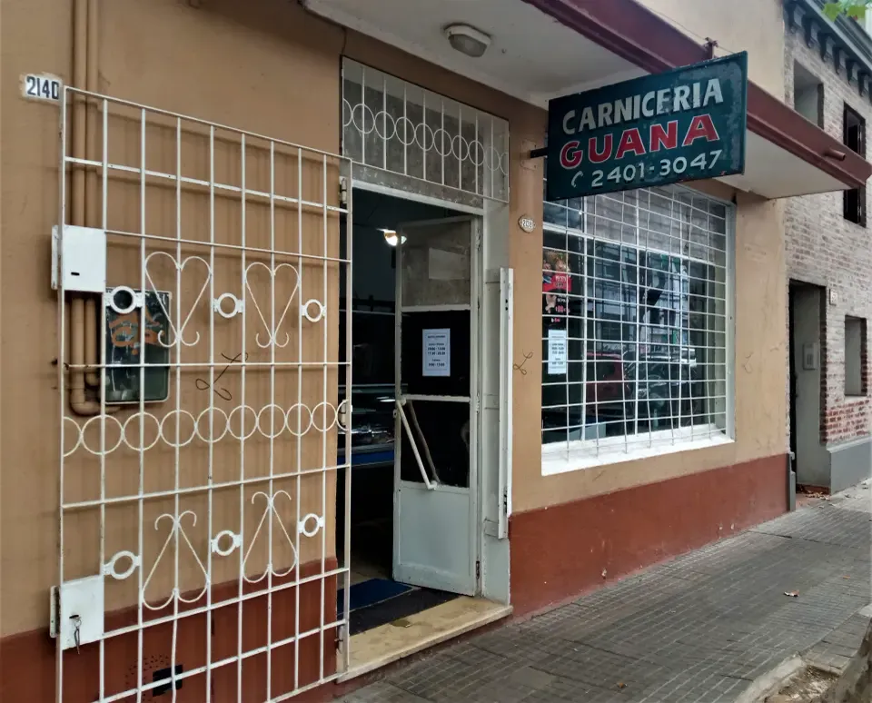 Frente de Carniceria Guana en Guaná 2140