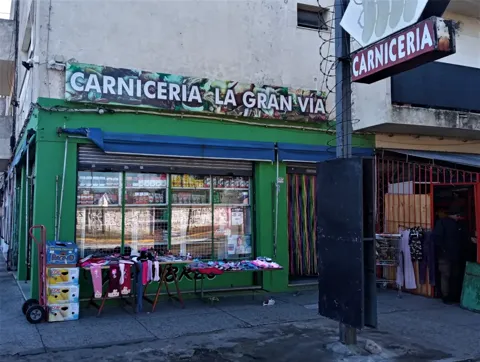 Frente de Carniceria la Gran Vía