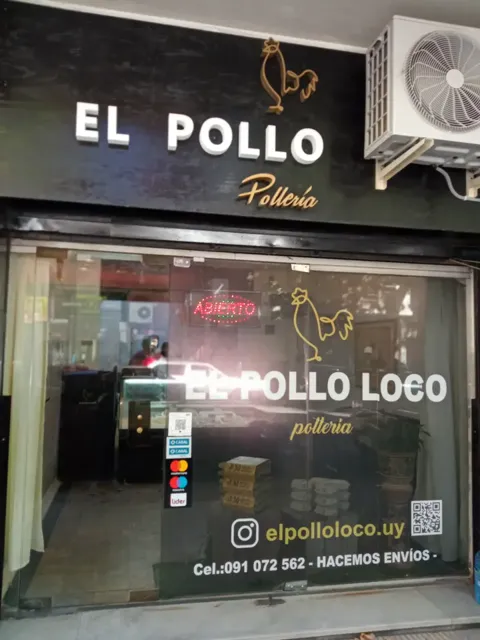 Frente de El Pollo Loco Polleria